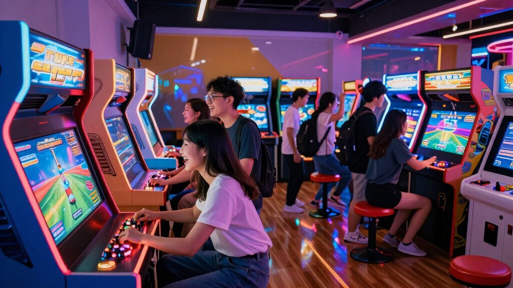nostalgic inclusive arcade entertainment