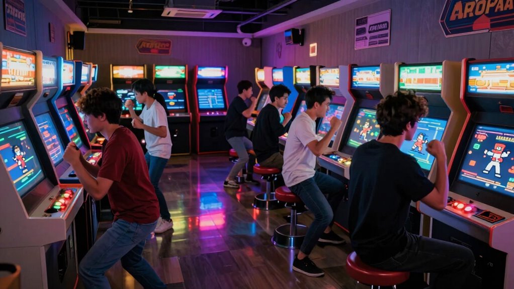 nostalgic multiplayer arcade battles