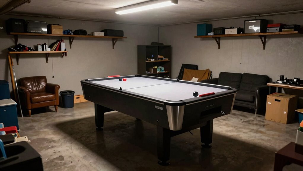 optimal air hockey placement