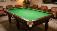 pool table size impacts ambiance