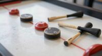 poor quality air hockey sets