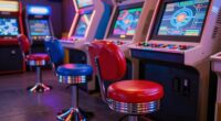 retro gaming inspired seating