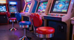 retro gaming inspired seating