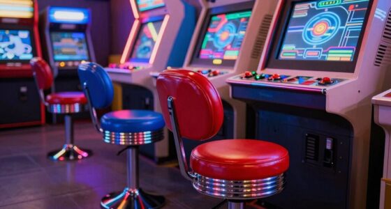 retro gaming inspired seating