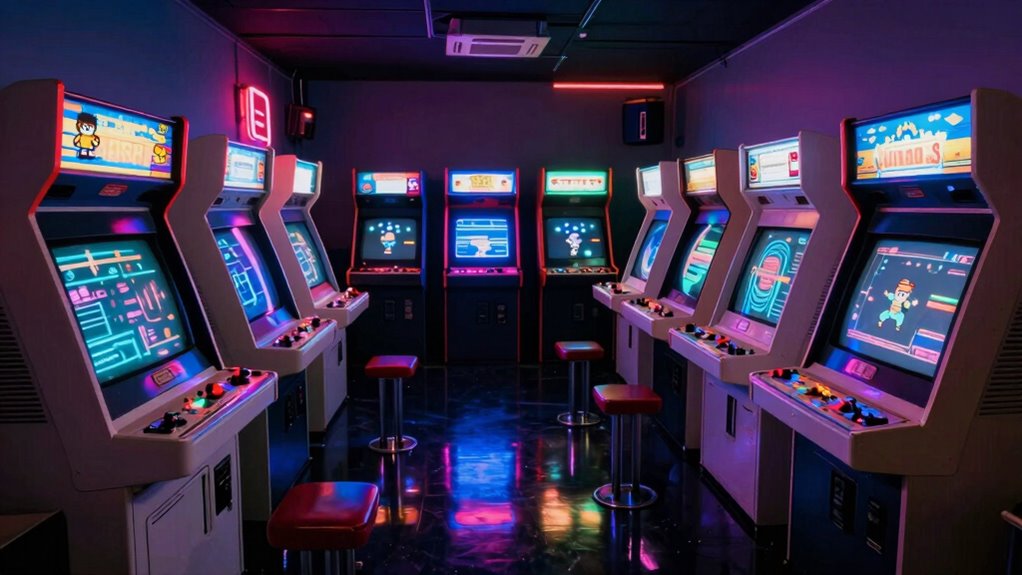 reviving vintage gaming atmosphere