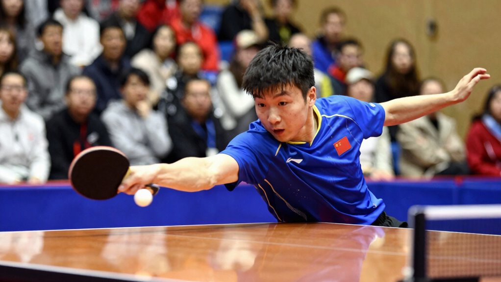 rhythm enhances table tennis