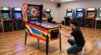 room dimensions for pinball
