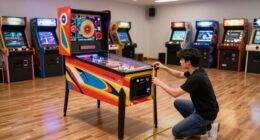 room dimensions for pinball