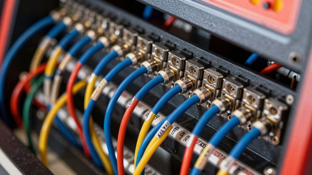 safe organized wiring practices