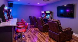 seating options in arcade