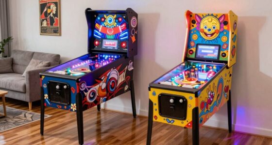 size options for pinball