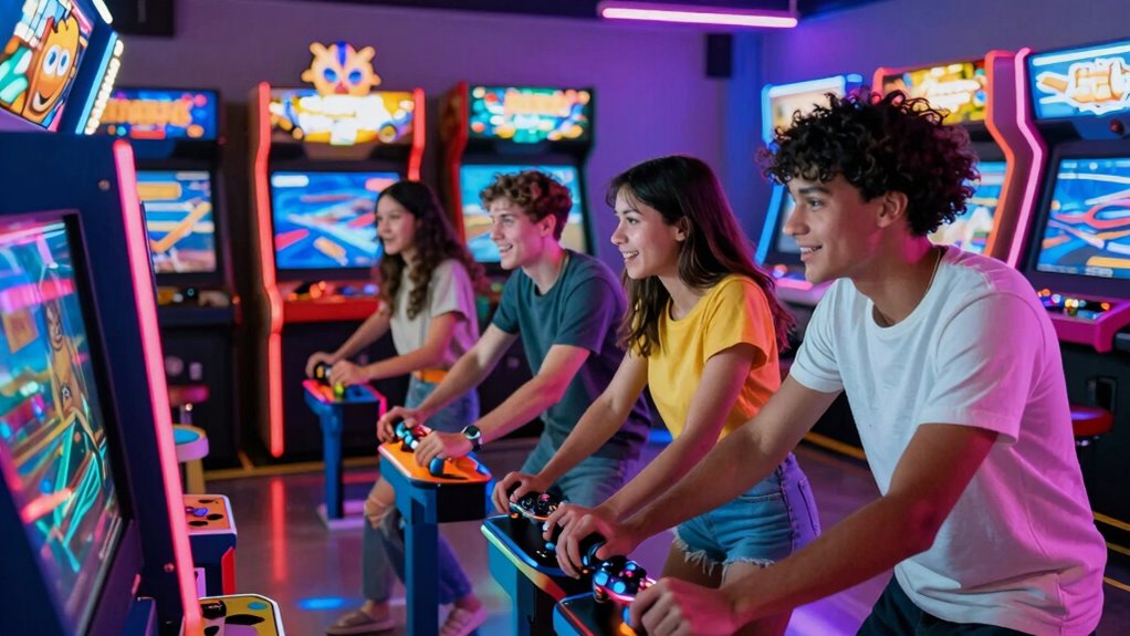 social tactile arcade cooperation
