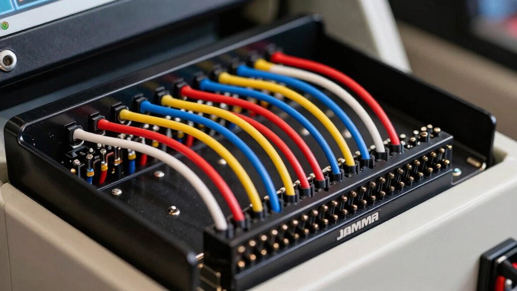 standardized arcade wiring system