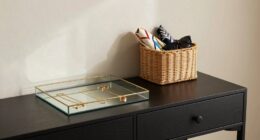 stylish space saving accessory storage