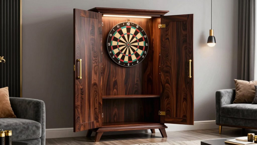 stylish space saving dart cabinets