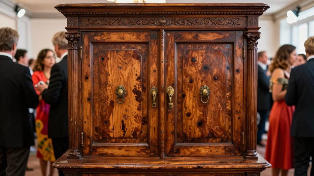 vintage cabinets attract crowds