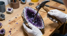 Opening Amethyst Geode!