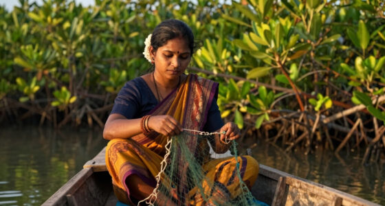 TIL that there are over 3,000 ‘tiger widows’ in the Sundarbans. These women, whose husbands have been killed by tigers, are often shunned by their communities over the belief that tiger widows are bad omens.