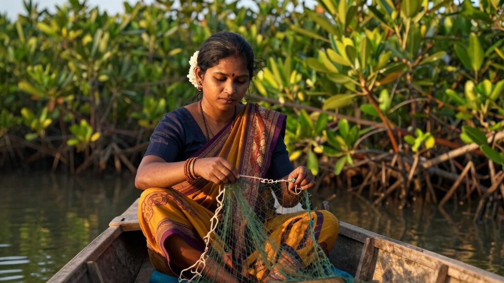 TIL that there are over 3,000 ‘tiger widows’ in the Sundarbans. These women, whose husbands have been killed by tigers, are often shunned by their communities over the belief that tiger widows are bad omens.