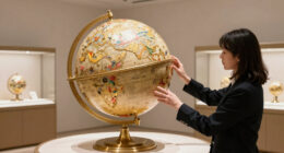 A Custom Globe Celebrates Asprey’s 245th Anniversary