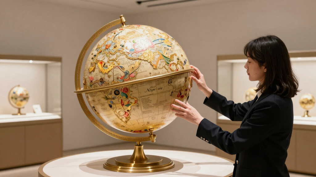 A Custom Globe Celebrates Asprey’s 245th Anniversary