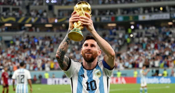 Hat-trick hero Messi writes himself into history as Argentina beat Algeria