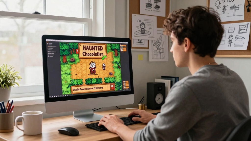 Stardew Dev Says Haunted Chocolatier Is Because Of Self-Torture