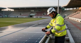 Welsh rugby stadium goes solar with 1.5 MW PV array