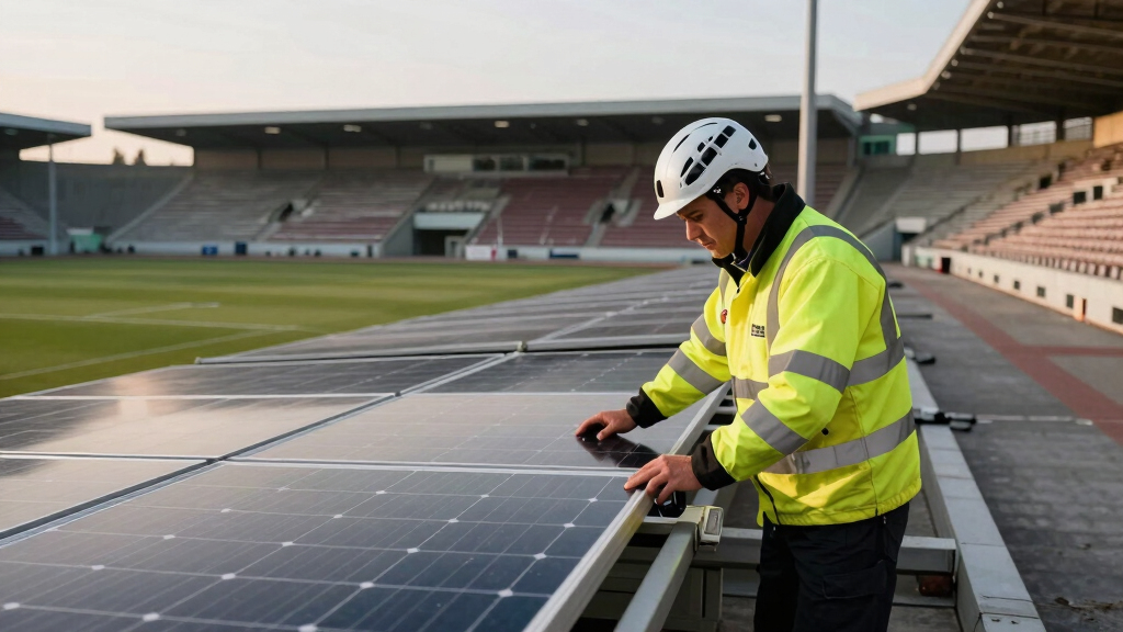 Welsh rugby stadium goes solar with 1.5 MW PV array