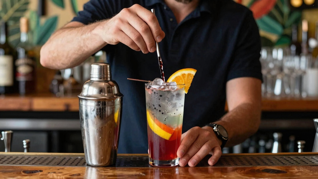 Rum Swizzle