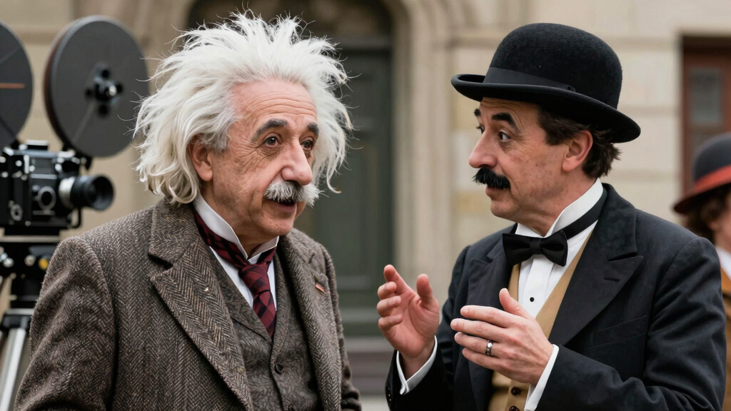 When Albert Einstein & Charlie Chaplin Met And Became Fast Famous Friends (1930)